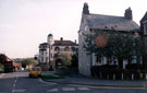 View: c04245 Knutsford: Drury Lane, Ruskin Buildings 	