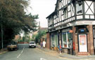 View: c04254 Knutsford: Mobberley Road at the junction with Brook Street 	