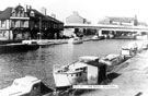 View: c04354 Runcorn: The Basin looking towards the Waterloo pub	