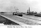 View: c04380 Runcorn, Manchester Ship Canal at Weston Point, 1880 to 1889's 	