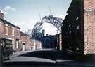 View: c04390 Construction of Runcorn - Widnes road bridge, 1960 to 1969 	