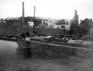 View: c04412 Runcorn, Barge on the Bridgewater Canal, 1916 	