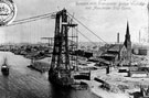 View: c04525 Runcorn: Transporter bridge and Manchester Ship Canal 	