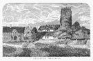 View: c04623 Waverton: Print of the church 	