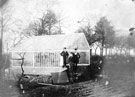 View: c04694 Wincham: Greenhouse at Wincham Cottage 	