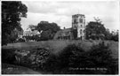 View: c04795 Nether Alderley: Church and Rectory	