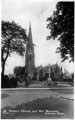 View: c04797 Alderley Edge: St Philip's Church and War Memorial	