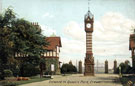 View: c04829 Crewe: Jubilee Clock, Queen's Park 	