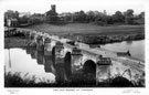 View: c04837 Farndon: The Old Bridge	