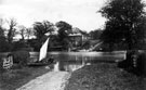 View: c04887 Eccleston: Eccleston Ferry on the River Dee	