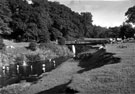 View: c04907 Ashley: Bathing in the River Bollin, near Pigley Stair Bridge 	