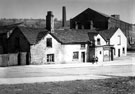 View: c04909 Compstall: old cottages later demolished 	