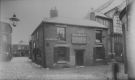 View: c07525 Northwich: Market Street, Bleeding Wolf