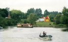 View: c07566 Winsford: Trip boat entering Winsford Flashes