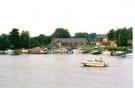 View: c07567 Winsford: Trip boat passing the boat yard, Winsford Flashes