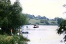 View: c07571 Winsford: Trip boat leaving the Flashes