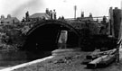 View: ch2087 Chester, Canal Bridge by Lock Vaults 	